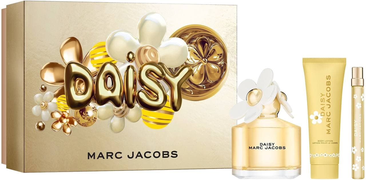 Coffret Marc Jacobs-Daisy-Eau de Toilette-100ml+10ml + Body Lotion-75ml (3 pièces)