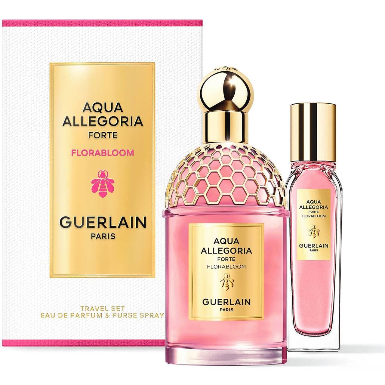 Coffret Guerlain-Aqua Allegoria Florabloom Forte-Eau de Parfum-125ml+15ml(2 pièces)