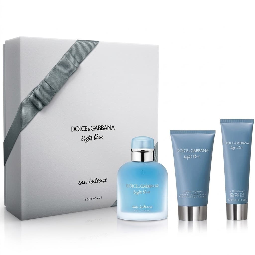 Coffret-Dolce & Gabbana-Light Blue-Eau intense 125ml
