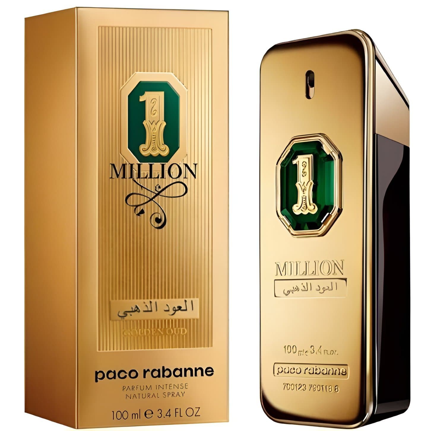 Paco Rabanne(2023)-1 Million Golden Oud-العود الذهبي-Parfum Intense-100ml