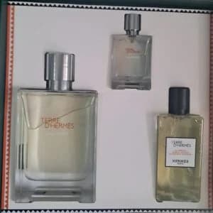 Coffret Terre D'Hermès-Eau Givrée-Eau de Parfum-100ml (03 Pièces)