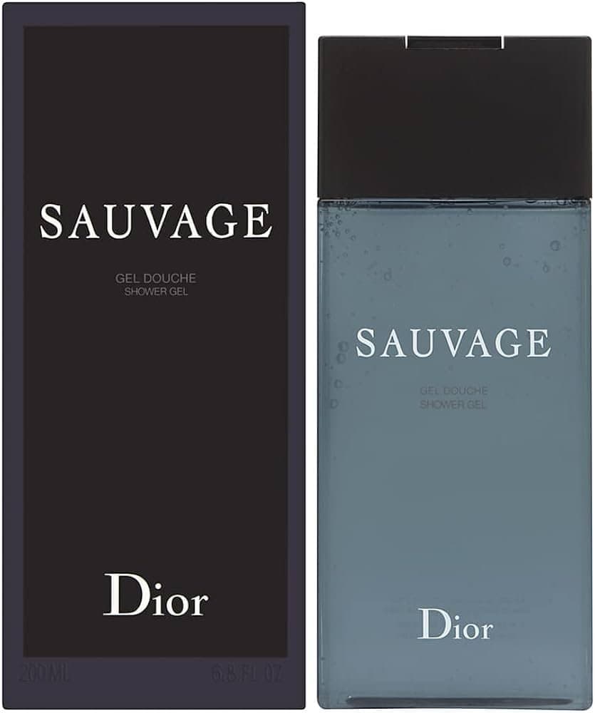 Gel douche-DIOR Sauvage-Nettoyant et rafraîchissant-200ml