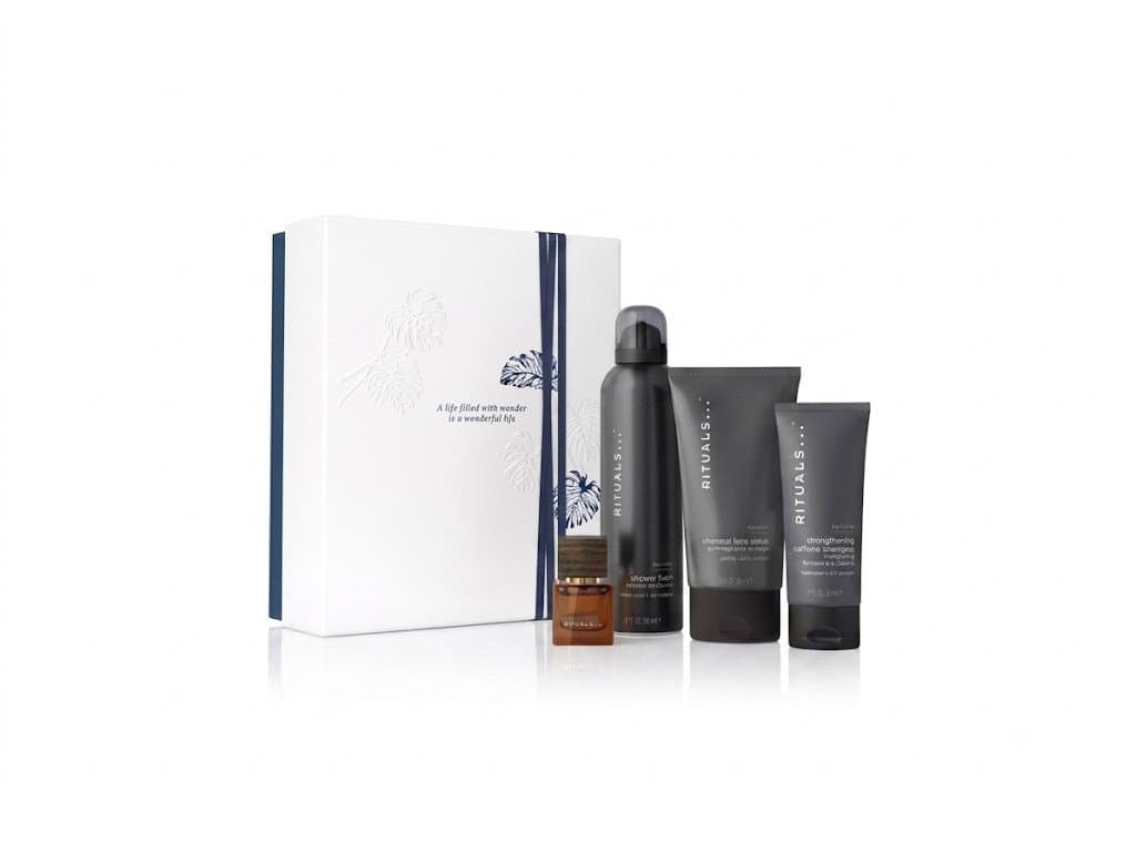 Coffret Rituals-Mousse de Douche-200ml + Eau de Parfum-15ml-(04 pièces)