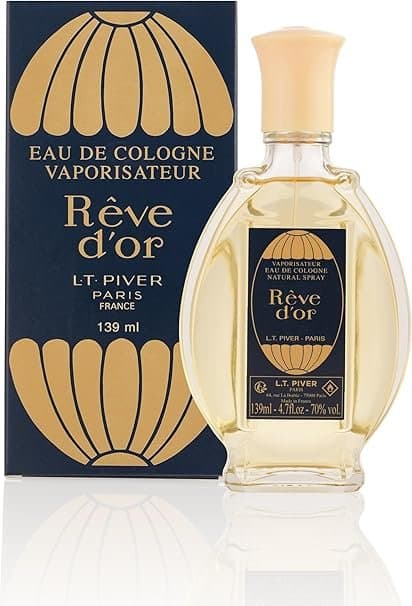 L.T. Piver (1889)-Rêve d'Or-Eau de Cologne Vaporisateur-139ml (Vintage)