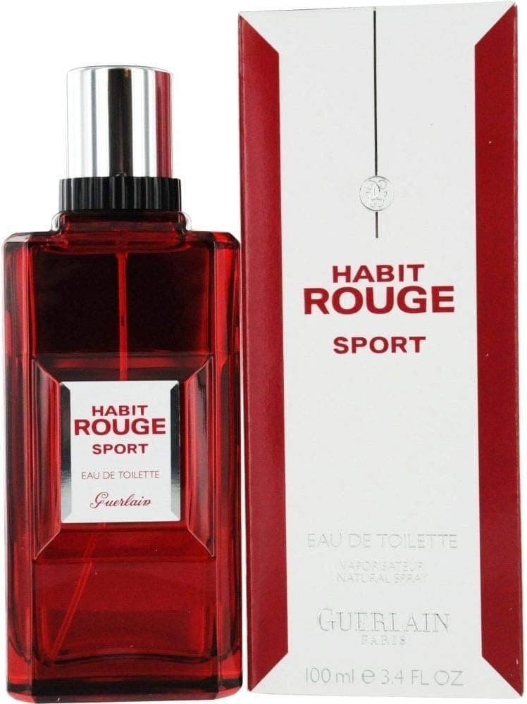 Guerlain 2009-Habit Rouge Sport-Eau de Toilette-100ml (Vintage)