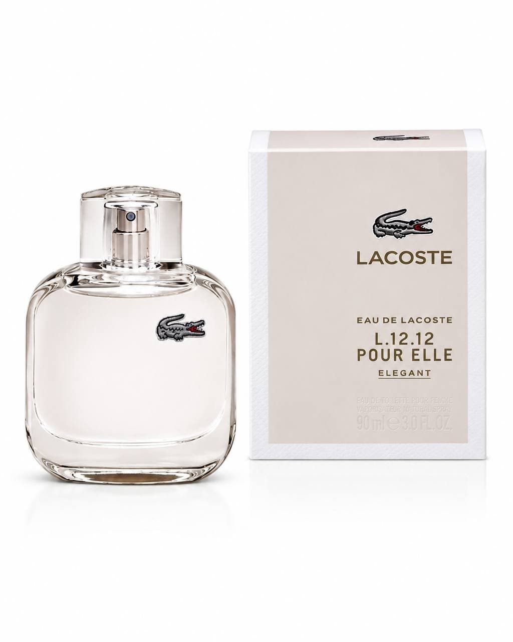 Lacoste-Eau de Lacoste L.12.12 Pour Elle Elegant-Eau de Toilette-90ml