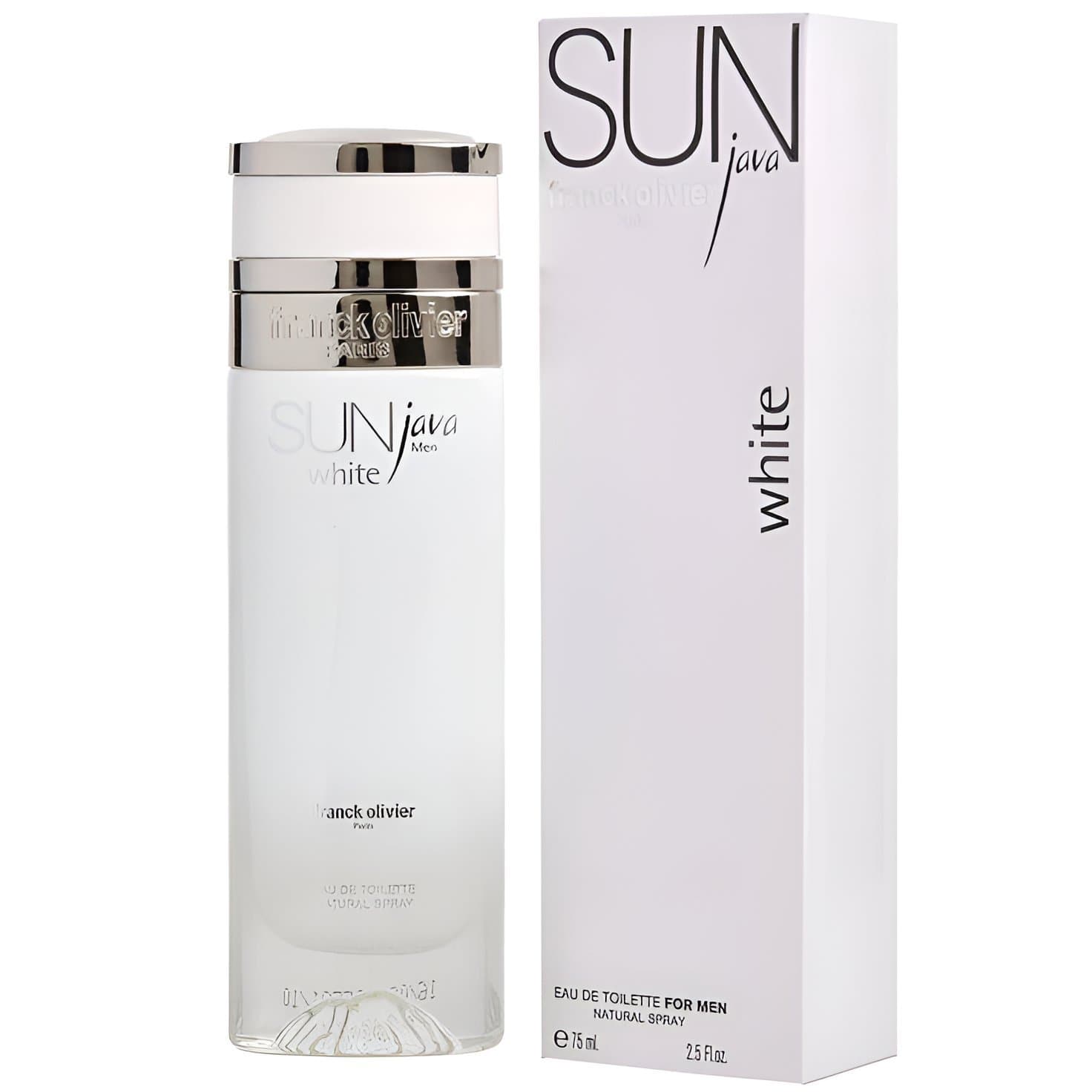 Franck Olivier-Sun Java White Men-Eau de Toilette-75ml