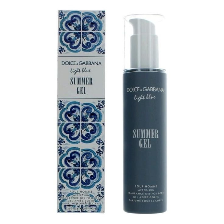 Light Blue By Dolce & Gabbana, 5 Oz Summer Gel After Sun For Men